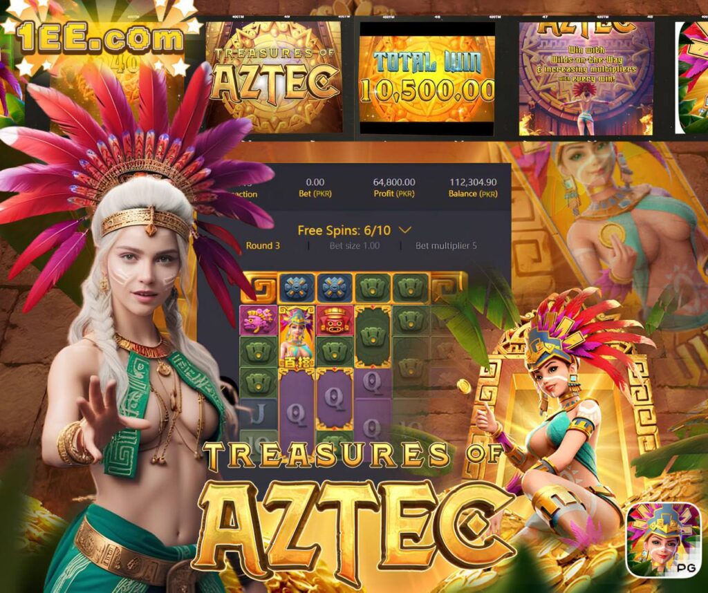 1EE Game slot win, Treasures of Aztec 2025, real jackpot